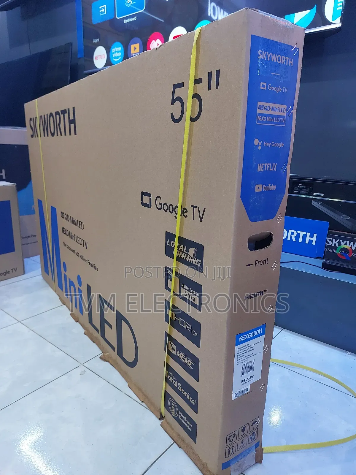 Skyworth 55x6600h 55 Inch Qd-Mini Led Tv