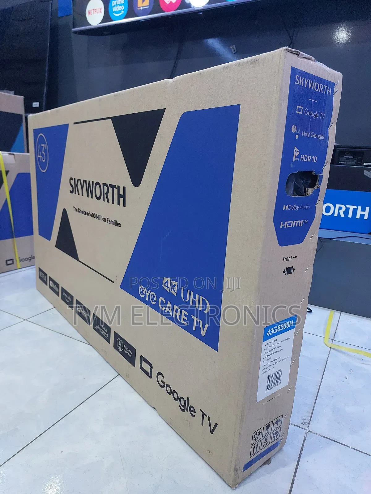 Skyworth 43′′ 43g6500g Uhd Google Tv