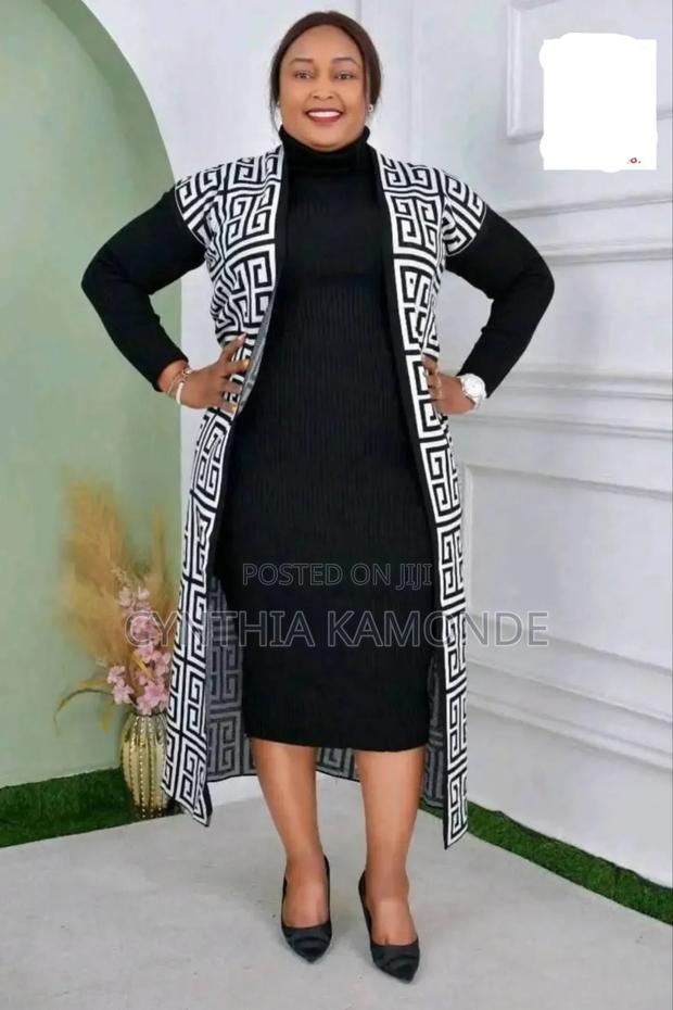 Fendi Sweater Dress Plus Kimono