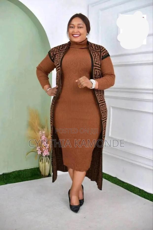 Fendi Sweater Dress Plus Kimono - thumbnail 2