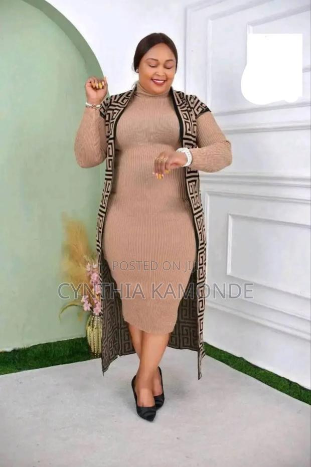 Fendi Sweater Dress Plus Kimono - thumbnail 3