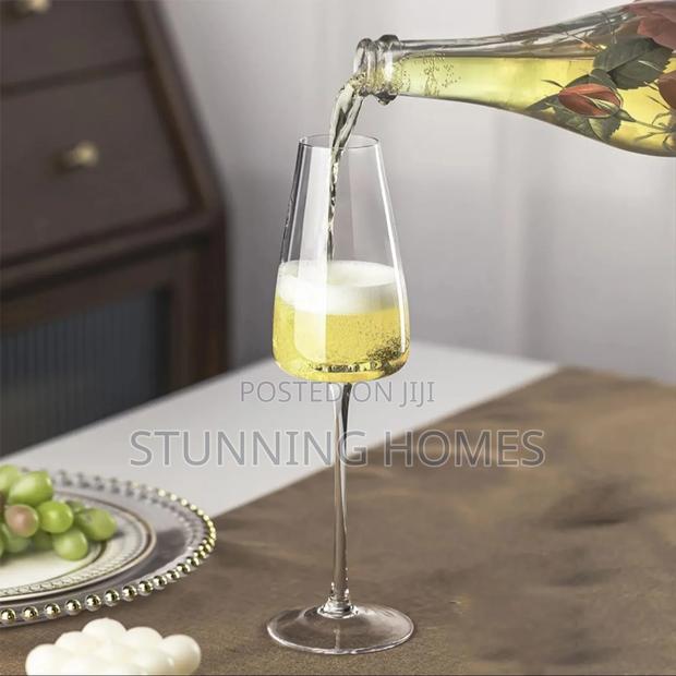 2pcs Set Long Stem Wine/ Champagne Glasses - thumbnail 3