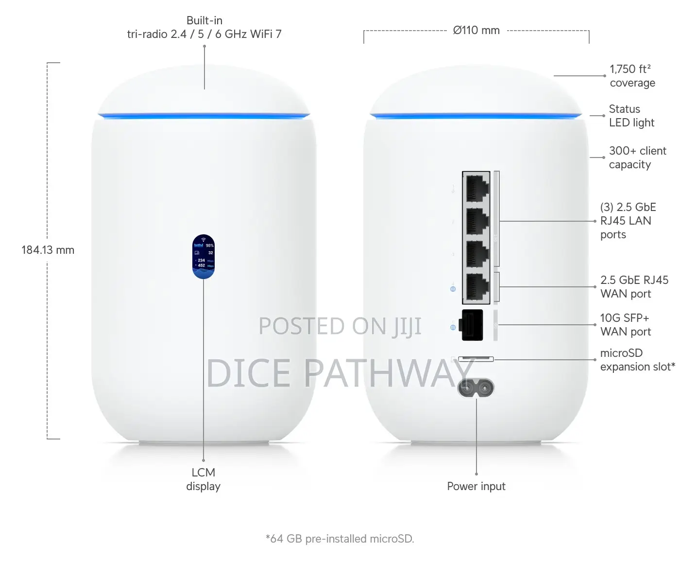 Unifi Dream Router 7 (Udr 7)