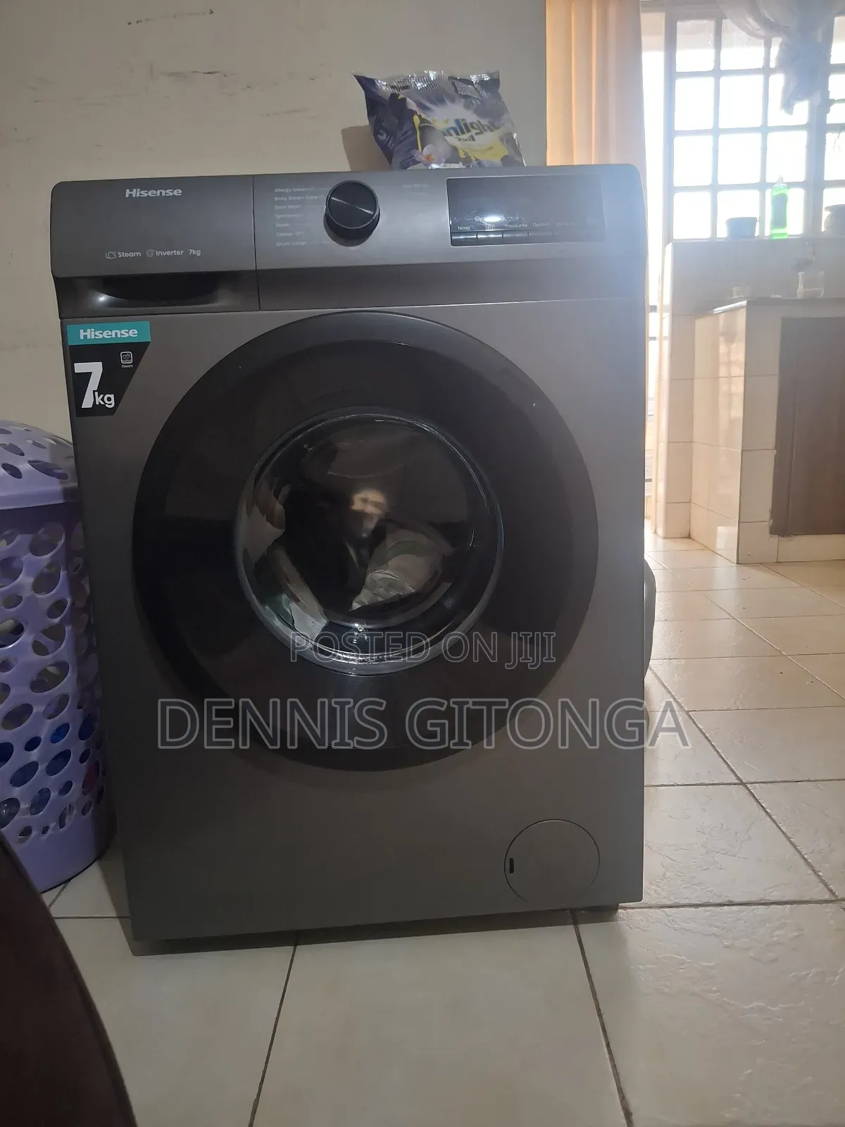 Hisense 7kg Wash and Spin Washing Machine