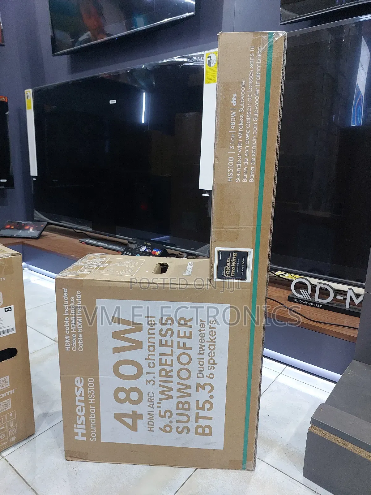 Hisense Hs3100 Soundbar 3.1ch 480w Wireless