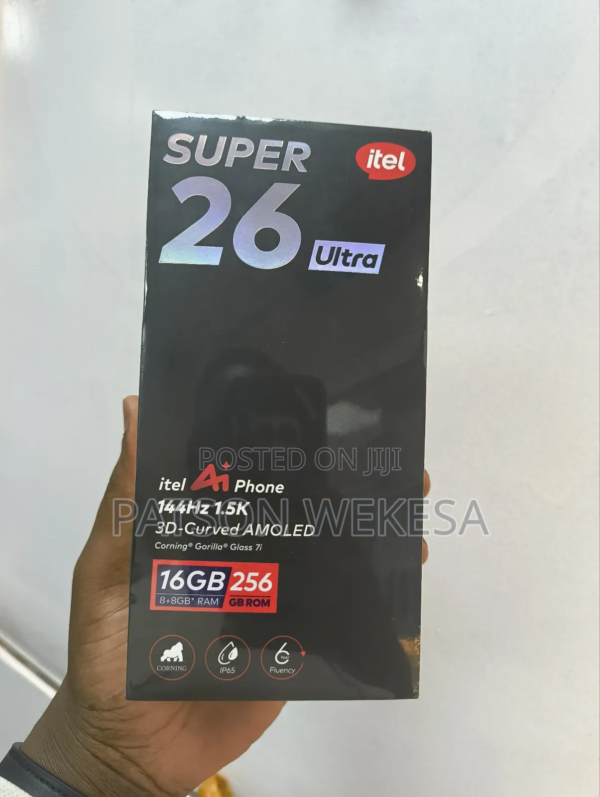 New Itel S26 Ultra 256 GB Blue