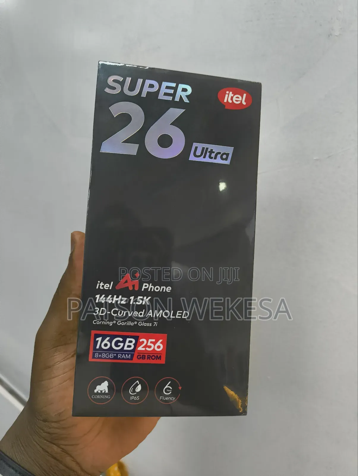 New Itel S26 Ultra 256 GB Blue