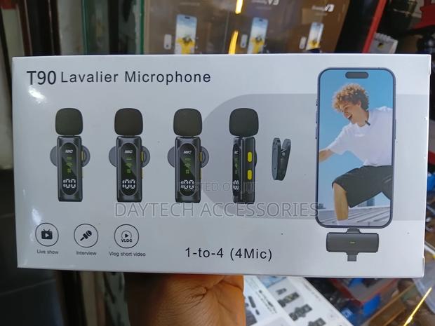 The T90 Lavalier Microphone Is a Wireless Microphone System