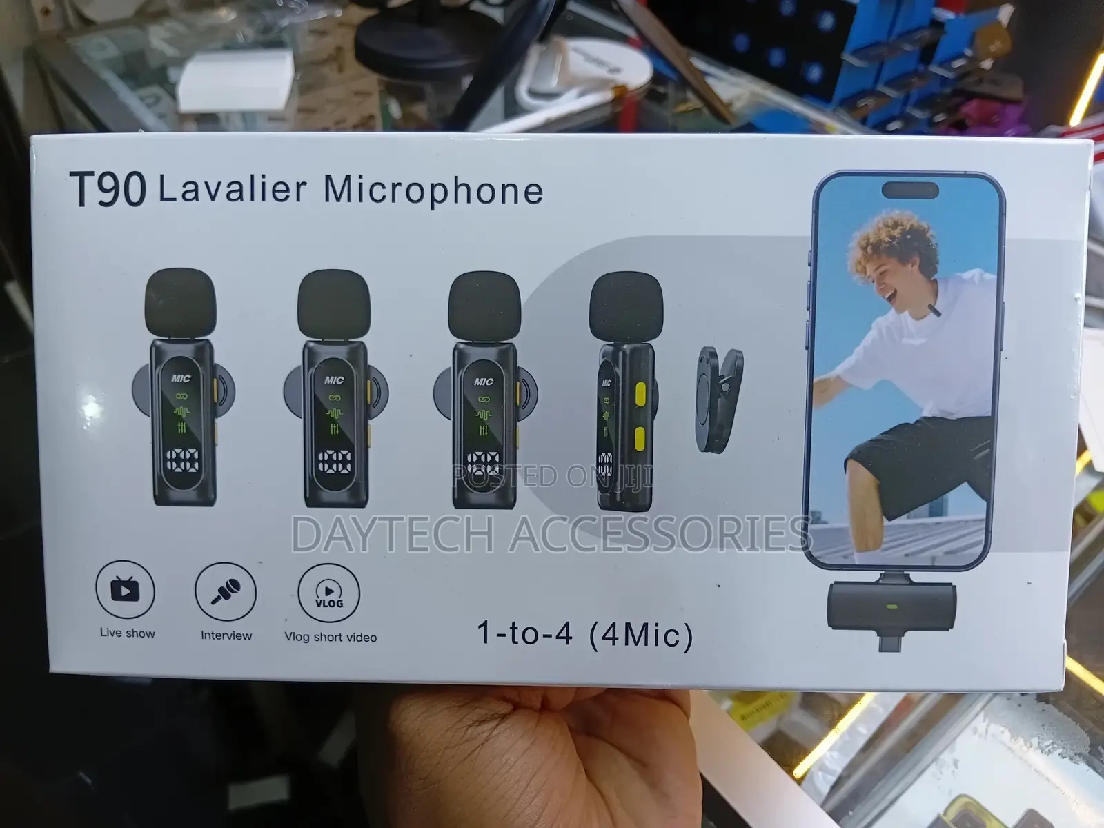 The T90 Lavalier Microphone Is a Wireless Microphone System