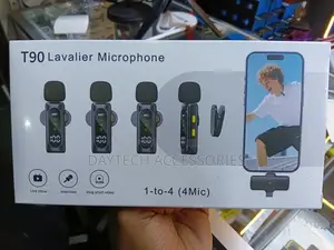The T90 Lavalier Microphone Is a Wireless Microphone System
