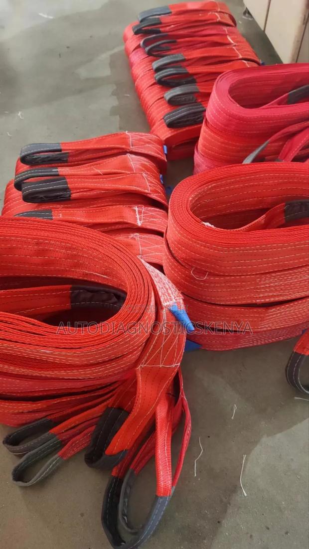 10 Ton Polyester Load Lifting and Pulling Webbing Belt Slings - main view