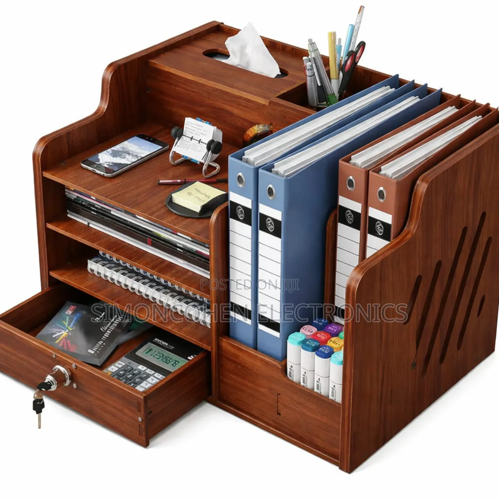 Bamboo Desk Organizer