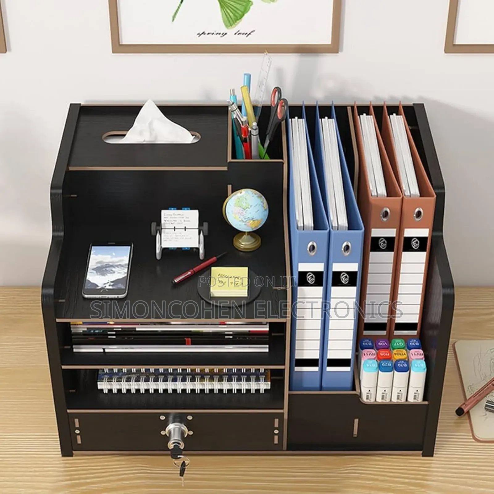 Bamboo Desk Organizer