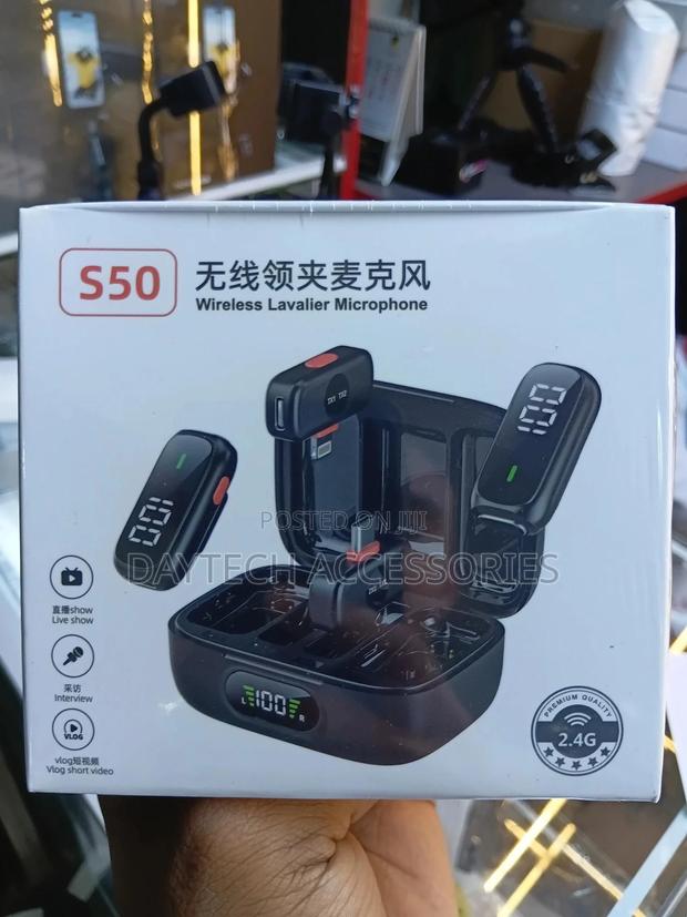 The S50 Wireless Lavalier Microphone Plug-and-Play System, - thumbnail 2