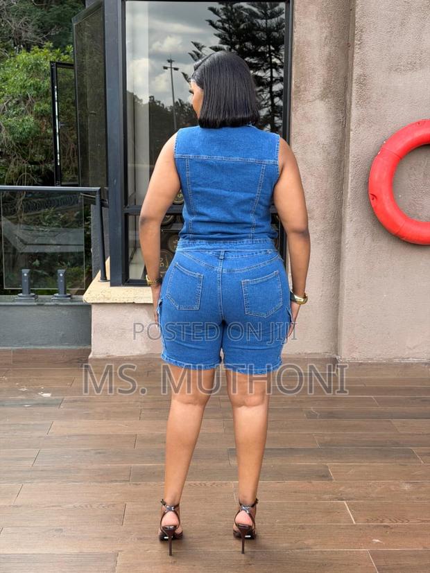 Ladies 2 Piece Denim Set - thumbnail 5