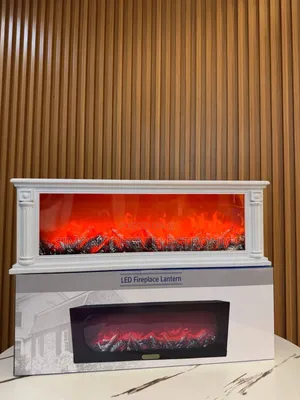 Led 60cm Fireplace Lantern Decor