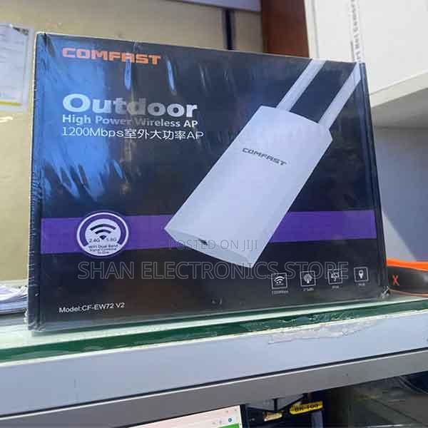 1200mbps Wireless High-Power Dual-Band Outdoor Wi-Fi Extender Designed