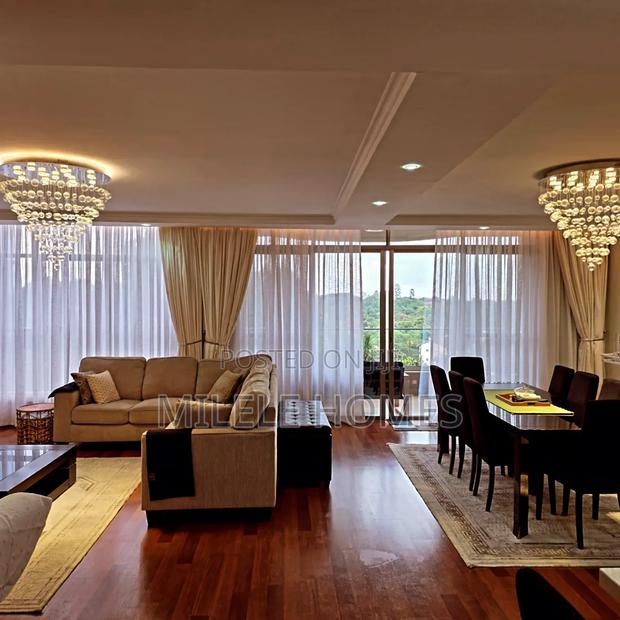 Luxurious Fully Furnished 3 Bedroom Apartment at Muthaiga Heights
