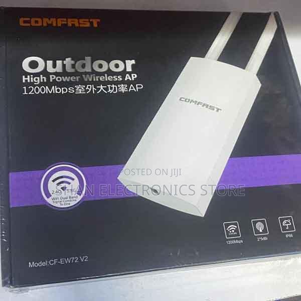 Weatherproof Ip66 1200mbpshigh-Power, Dual-Band Outdoor Wi-Fi Extender