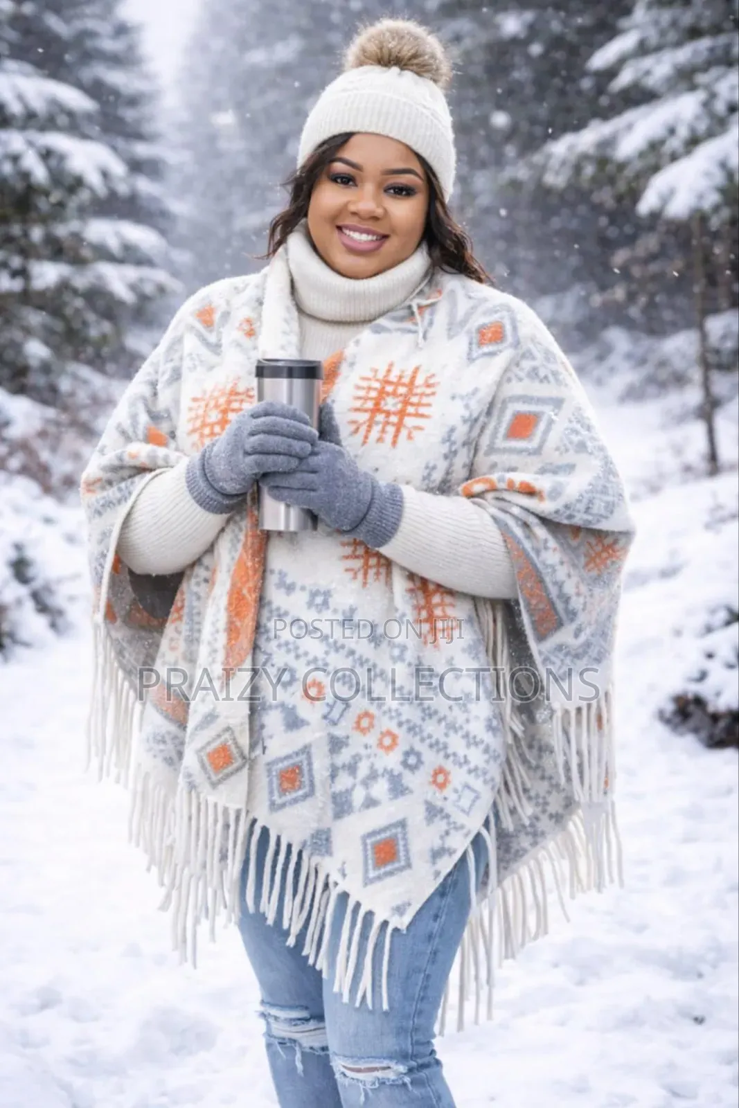 Beautiful Free Size Warm Shawl