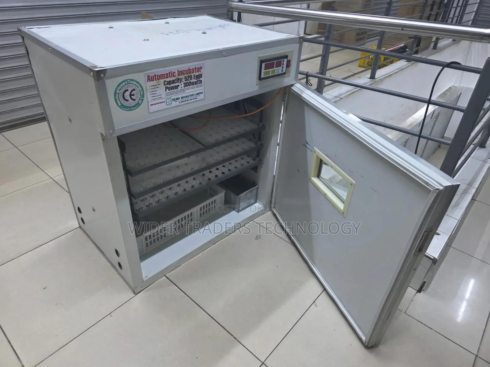 528-Egg Automatic Incubator.