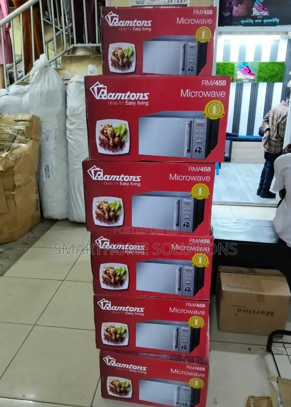 Ramtons Digital Microwave Oven 20ltr (Silver Glass) Rm458