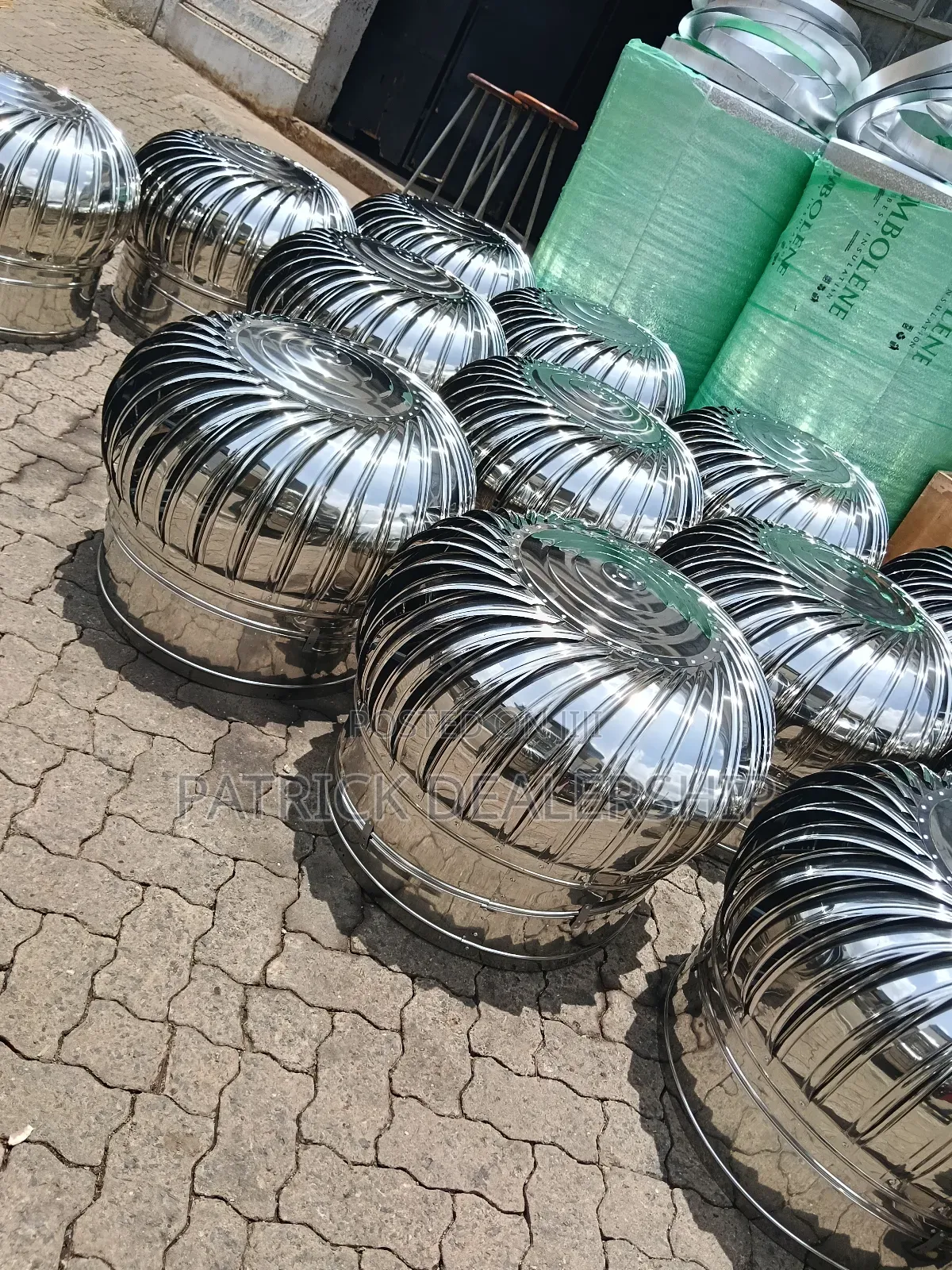 Wind Driven Air Cyclones