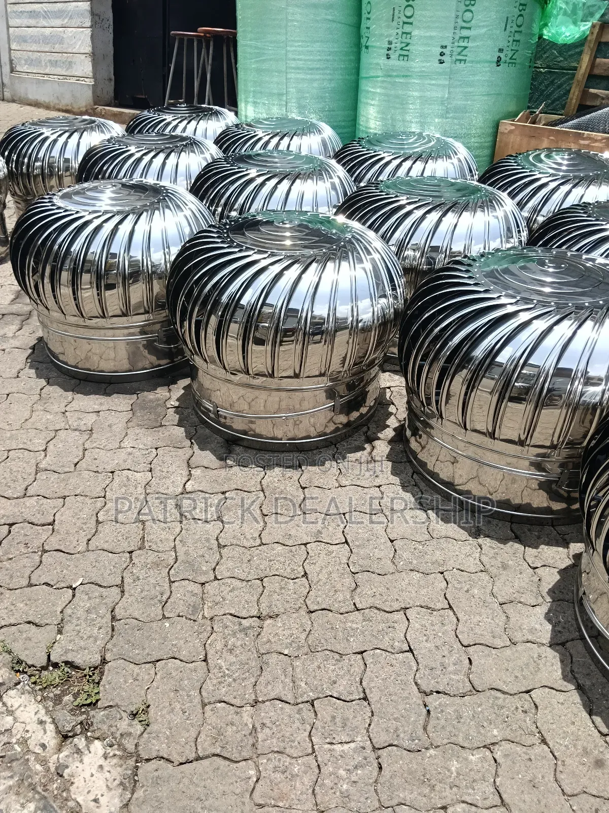 Wind Driven Air Cyclones