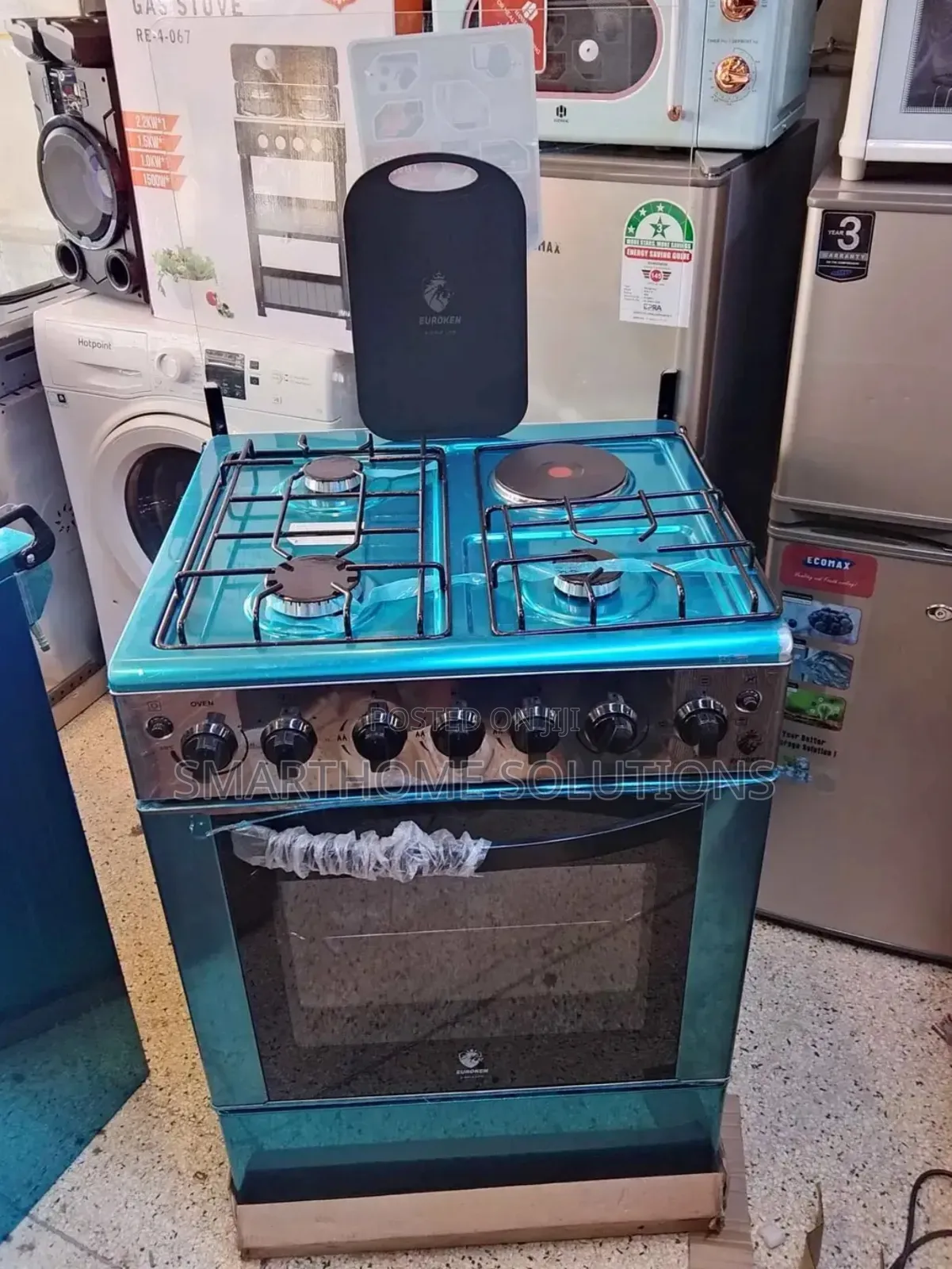 Euroken 60*65 , 3g + 1 E Standing Cooker