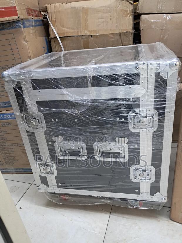 Professional 12 U Flight Case With Wheels – Heavy Duty Road Case - thumbnail 2