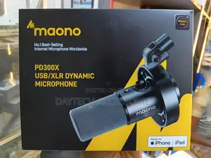 Maono Pd300x Usb/XLR Dynamic Microphone With 192khz Sampling