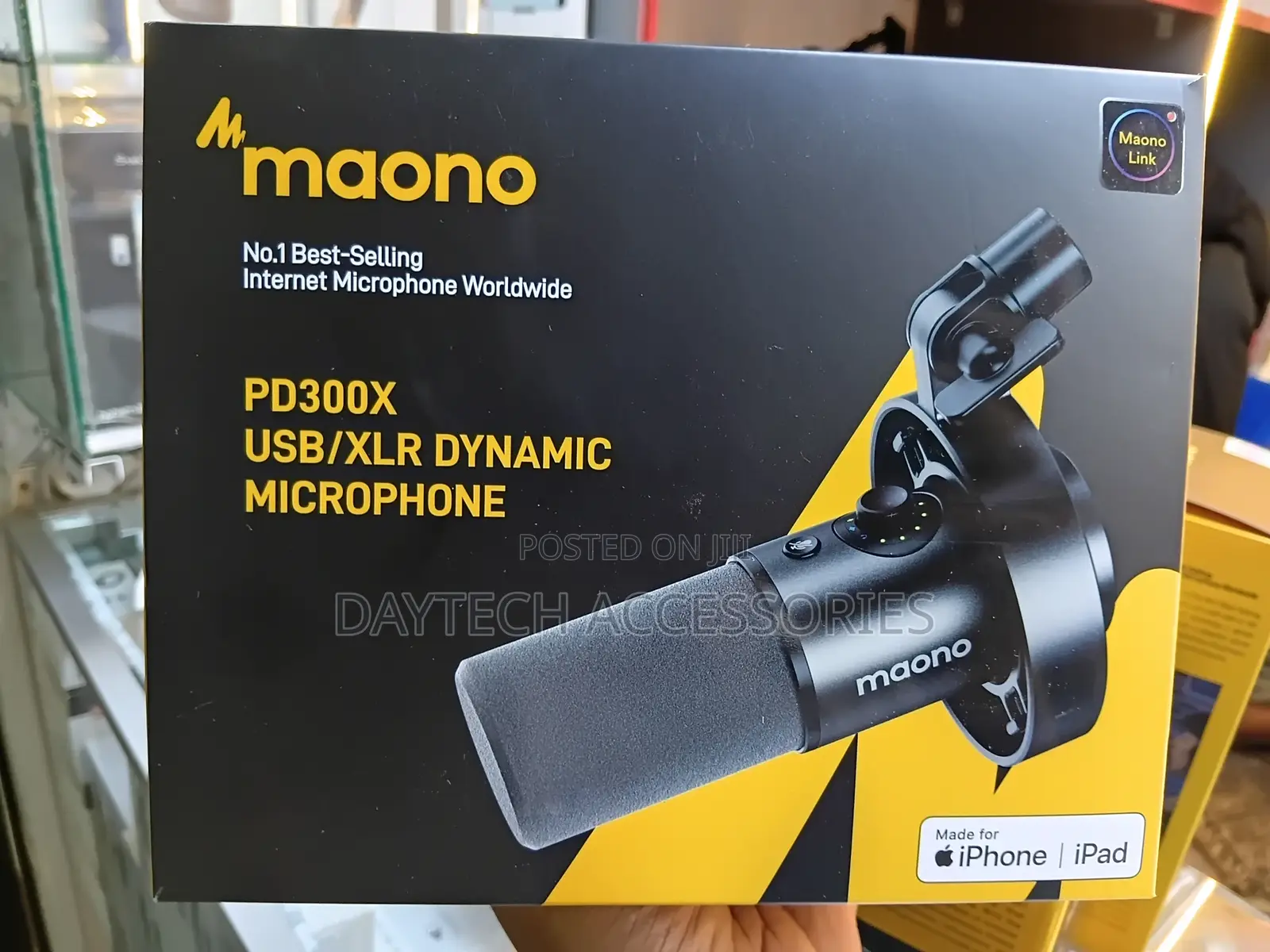Maono Pd300x Dynamic Microphone-XLR USB Podcast Recording Mic