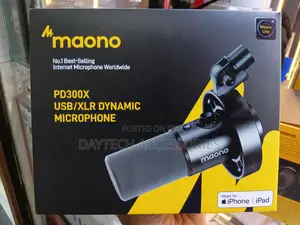 Maono Pd300x Dynamic Microphone-XLR USB Podcast Recording Mic