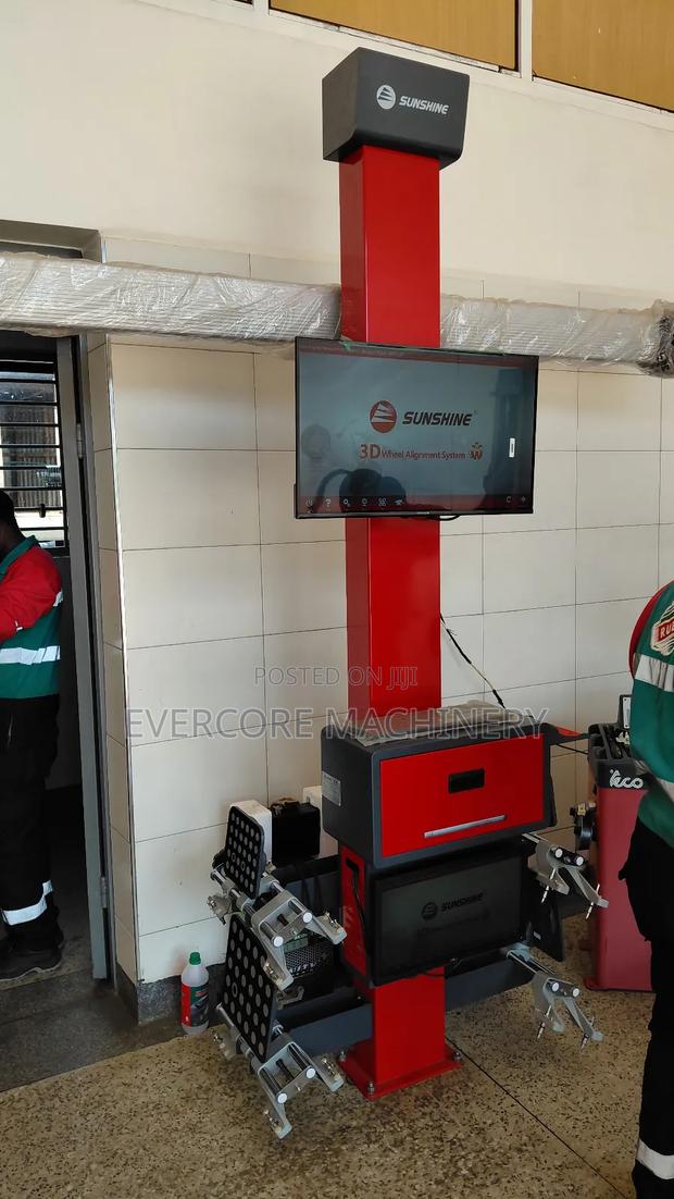 3d Wheel Alignment Machine Sunshine Italy Brand-Computerized. - thumbnail 2