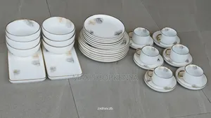 32 PCS Marble Finish Dinner Set