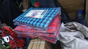 Blue Black Maasai Shuka