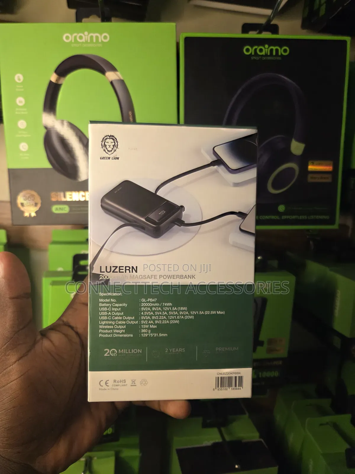 Greenlion Luzern 20000mah Magsafe Powerbank