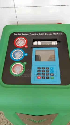 Commercial a/C System Flushing and Oil Change Machine New Model.