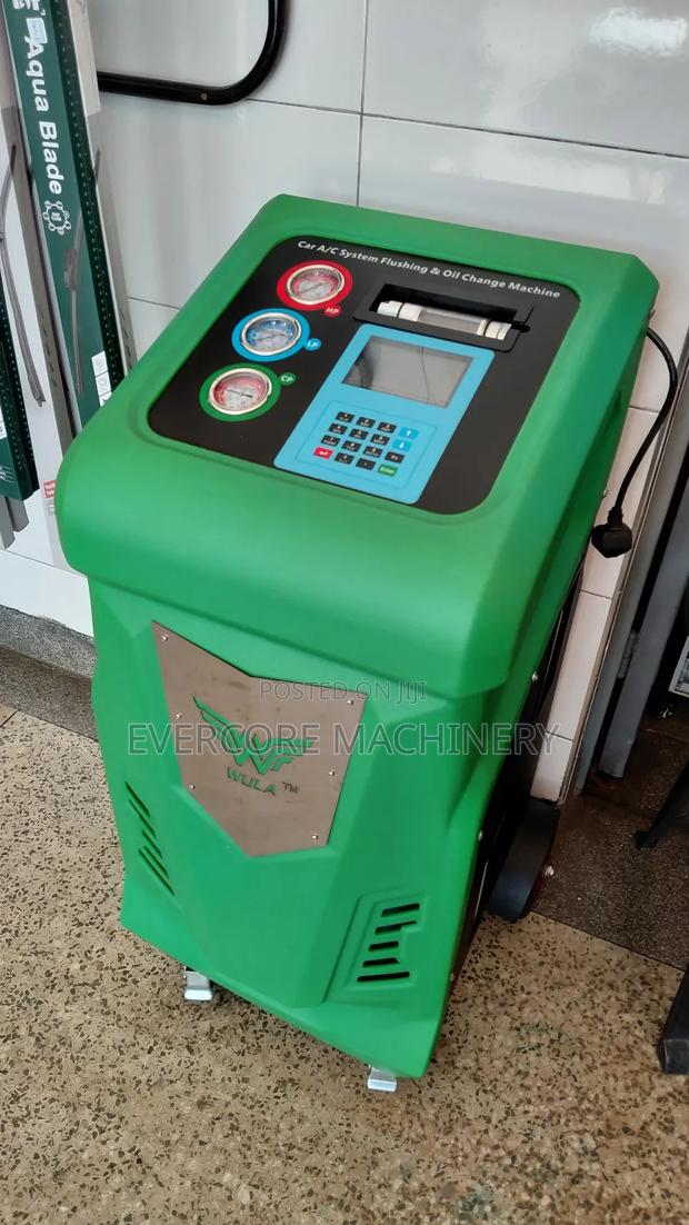 Ac Filling and Oil Flushing Machine Systems. - main view