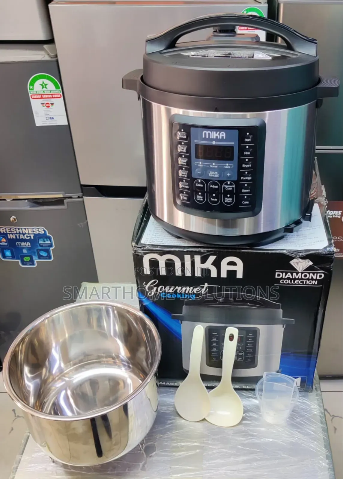 6 Litres Mika Smart Pressure Cooker