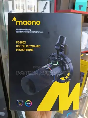 Maono Pd200x Usb/XLR Dynamic Microphone.