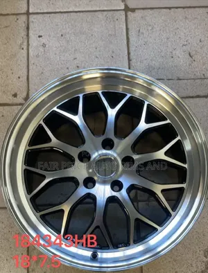 18 Inches Gunmetal And Black Plain