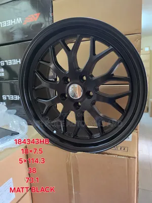 18 Inches Gunmetal And Black Plain