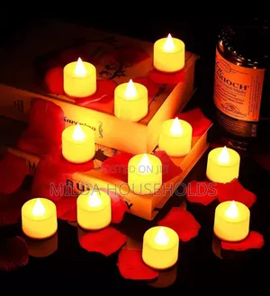 24 Pcs Led Tea Light Candles Availabe