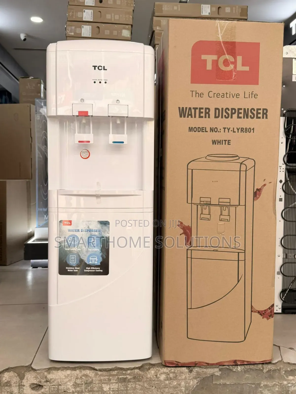 Tcl Dispenser Hot,Cold And Normal