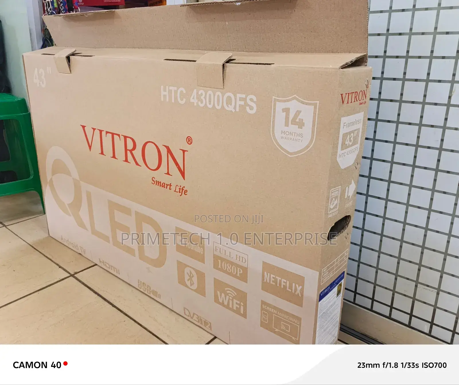 Vitron 43 Inches Qled New