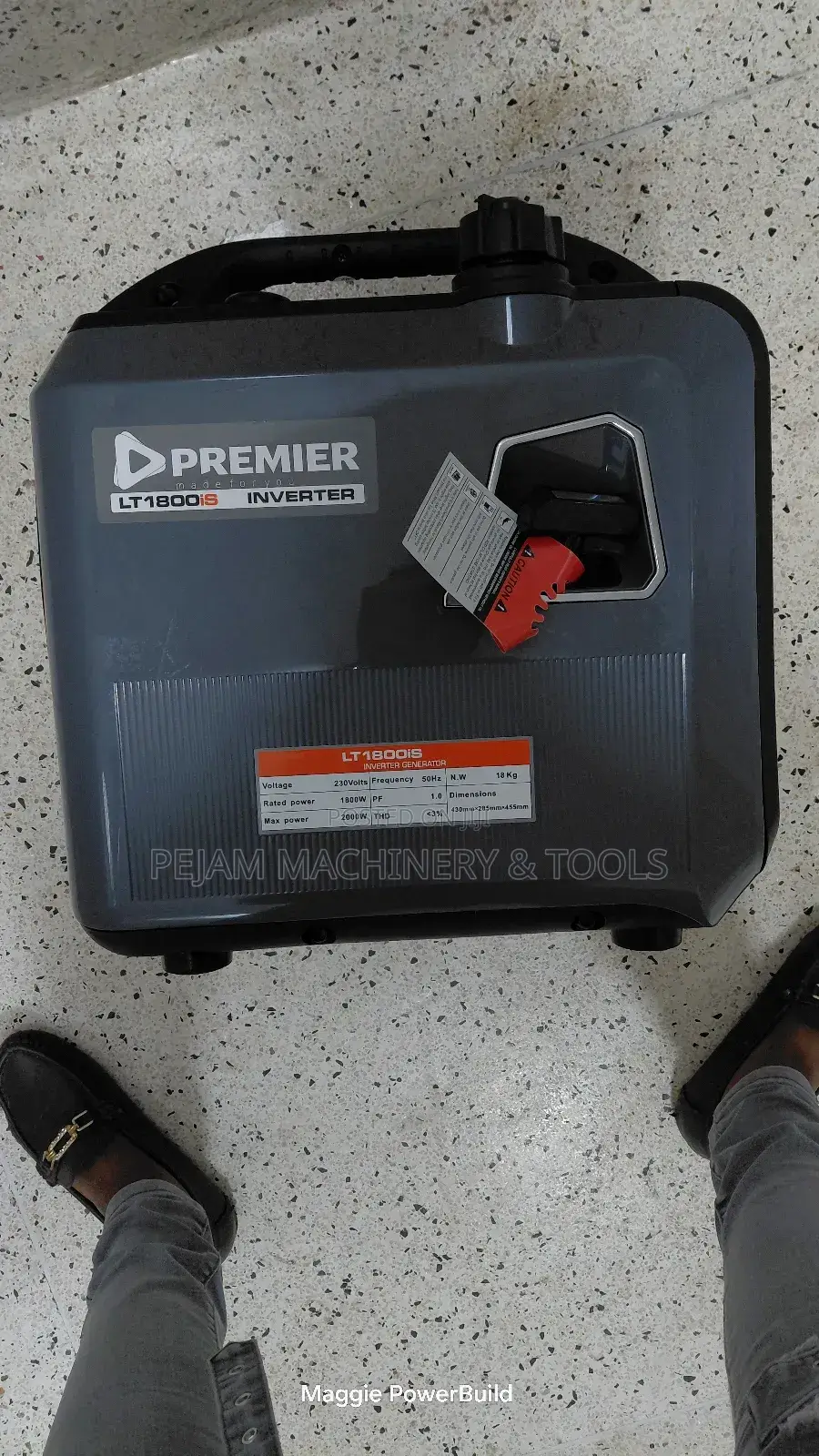 Premier Silent Petrol Inverter Generator 1.8kw/2kw