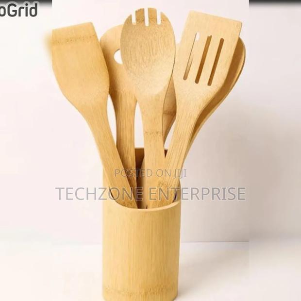 Multi Functional Bamboo Cooking Sticks/Mwiko Set - main view