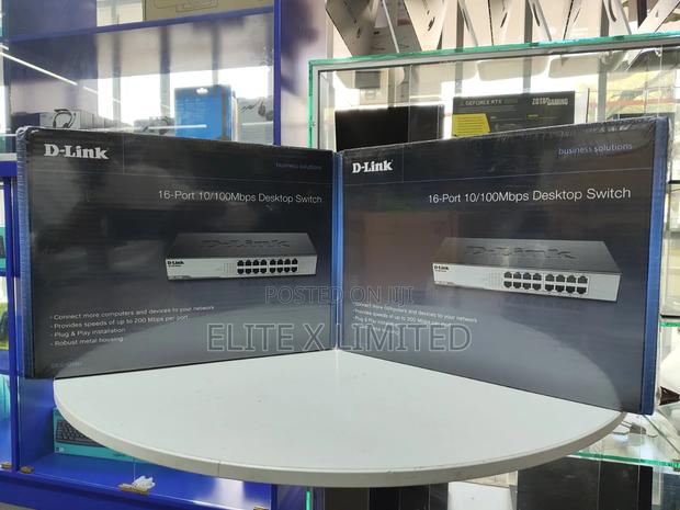 D-Link Des-1016d 16-Port 10/100mbps Desktop Switch