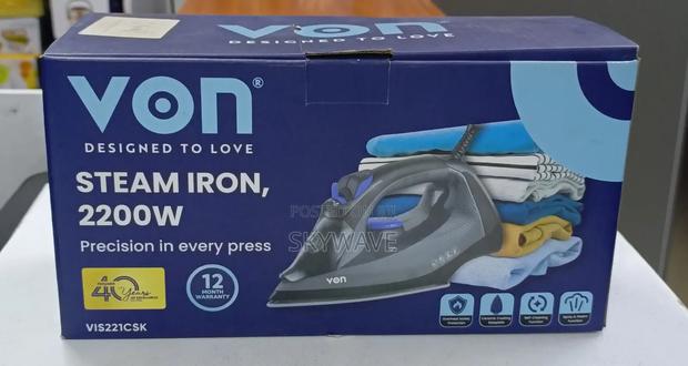 Von 2200w Steam Iron - main view